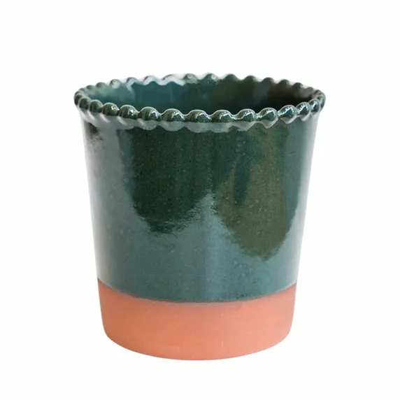 Ivyline Adeline Forest Green Planter 14cm - image 2