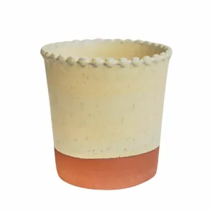 Ivyline Adeline Pastel Yellow Planter 11cm - image 2
