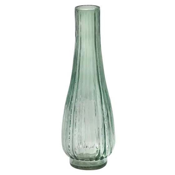Ivyline Airlie Ribbed Stem Sage Green Vase - image 2