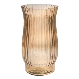 Ivyline Airlie Ribbed Apricot Vase - image 2