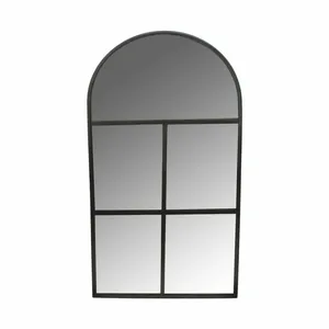 Ivyline Archway Outdoor Mirror - Natural Black - image 2