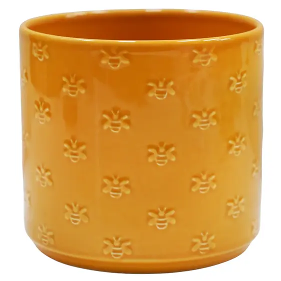 Ivyline Arley Yellow Bee Planter - Large - image 1