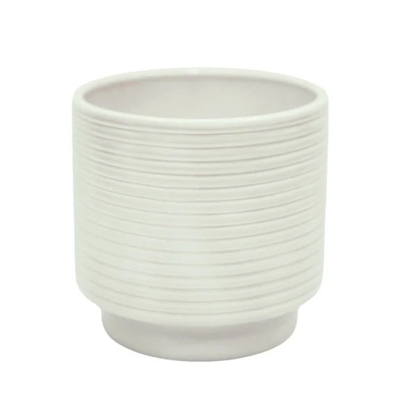 Ivyline Berlin Cream Planter 10cm