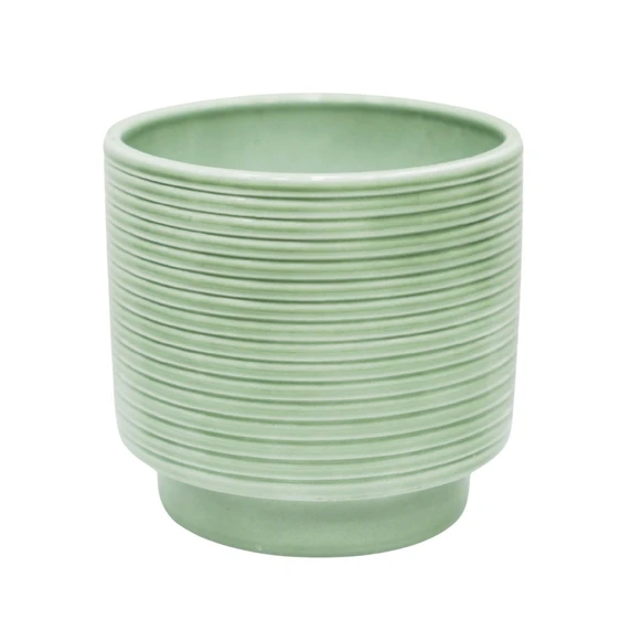 Ivyline Berlin Green Planter 13cm