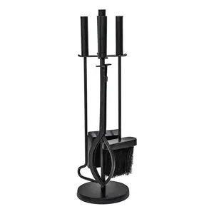 Ivyline Black Fireside Companion Set - image 2