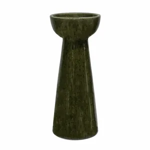 Ivyline Bowen Moss Pillar Candle Holder - Large - image 2