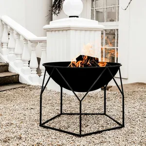 Ivyline Buckingham Black Firebowl