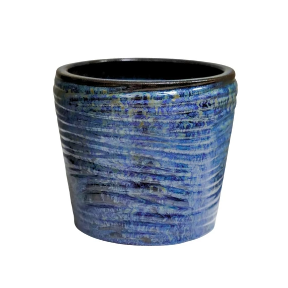 Ivyline Cove Blue Ripple Planter 37cm - image 1
