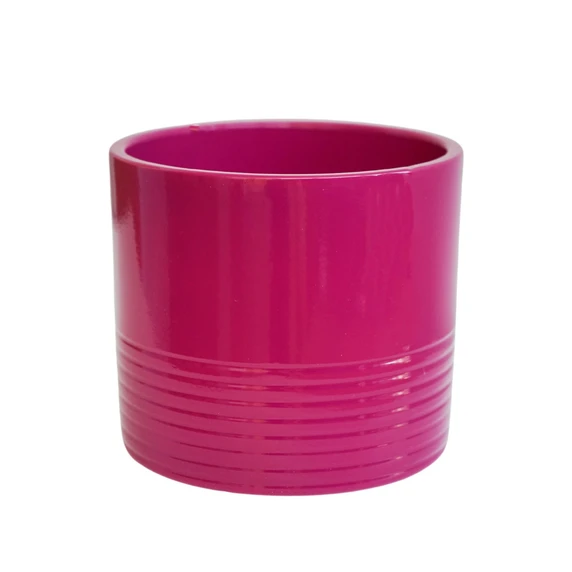 Ivyline Cyclamen Straight Sided Planter - Pink - image 2