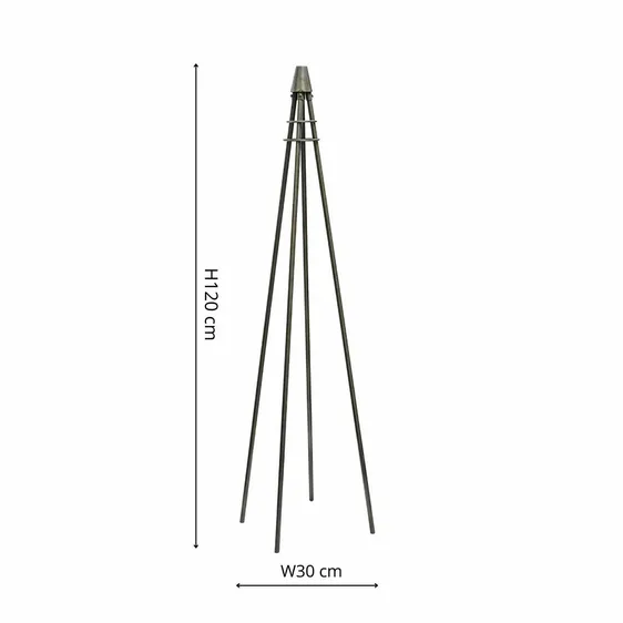 Ivyline Plant Climber Tripod - Zinc - image 6