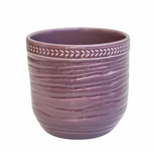 Ivyline Delphine Plum Planter 13cm - image 2