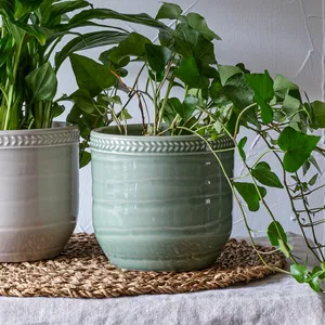 Ivyline Delphine Sage Planter 13cm - image 1