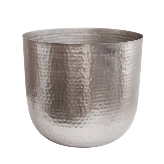 Ivyline Felix Silver Planter Ø18cm - image 1