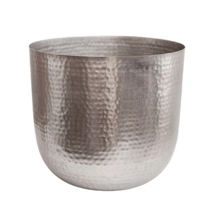Ivyline Felix Silver Planter Ø18cm - image 1