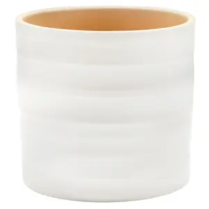 Ivyline Hadleigh White Planter - Large - image 1