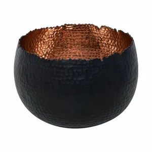 Ivyline Hammered Black Planter - Small - image 3