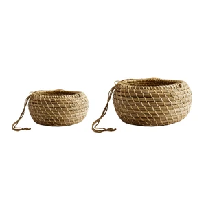 Ivyline Hanging Seagrass Planter Ø22cm - image 3