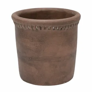 Ivyline Hazel Brown Planter 14cm - image 2