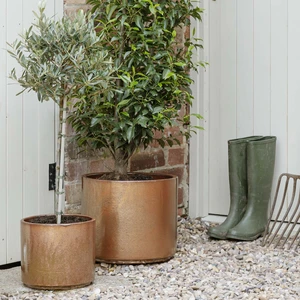 Ivyline Hazelton Copper Planter 37cm - image 1