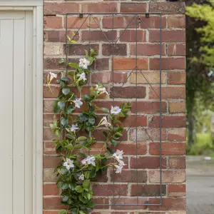 Ivyline Herringbone Zinc Trellis