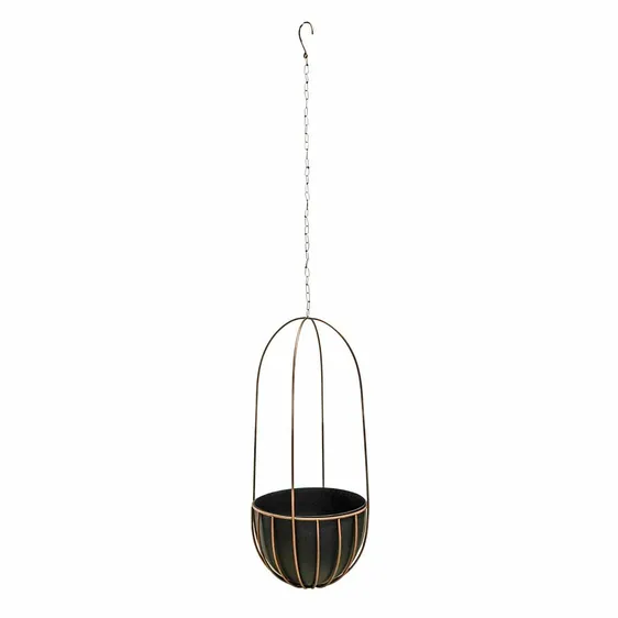 Ivyline Kensington Copper Hanging Planter - Large - image 2