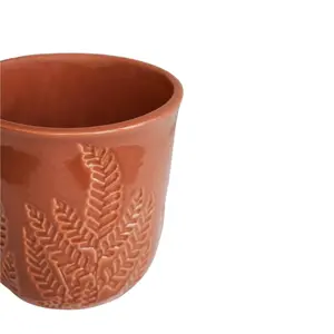 Ivyline Kew Fern Rust Planter 15cm - image 2