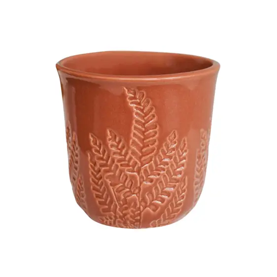 Ivyline Kew Fern Rust Planter 17cm - image 2