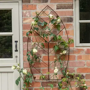 Ivyline Leaf Bronze Trellis - image 1