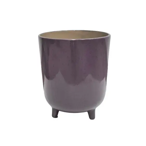 Ivyline Lecce Plum Speckled Planter - Large - image 2