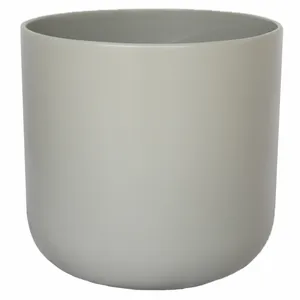 Ivyline Lisbon Light Grey Planter Ø13cm - image 1