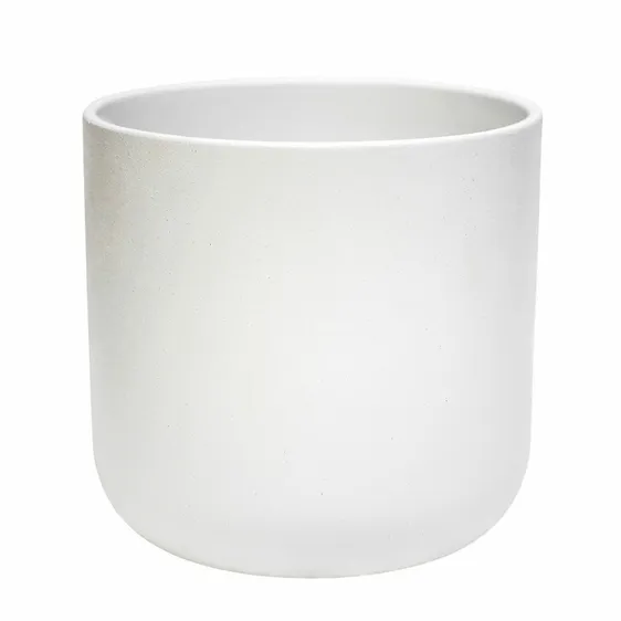 Ivyline Lisbon White Planter Ø13cm - image 1