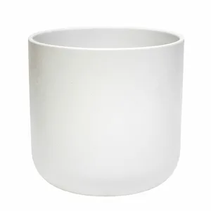 Ivyline Lisbon White Planter Ø18cm - image 1