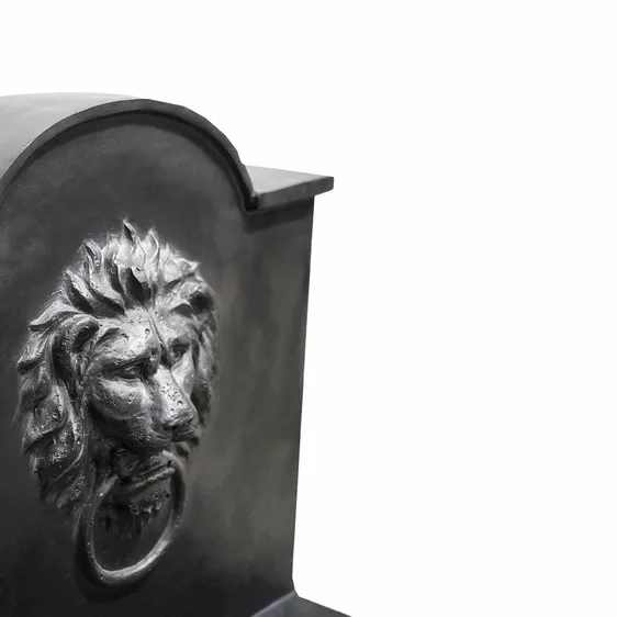 Ivyline Luxury Lion Water Feature - Granite - image 3