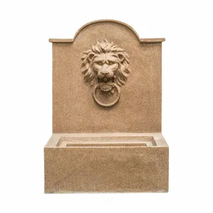 Ivyline Luxury Lion Water Feature - Sandstone - image 2