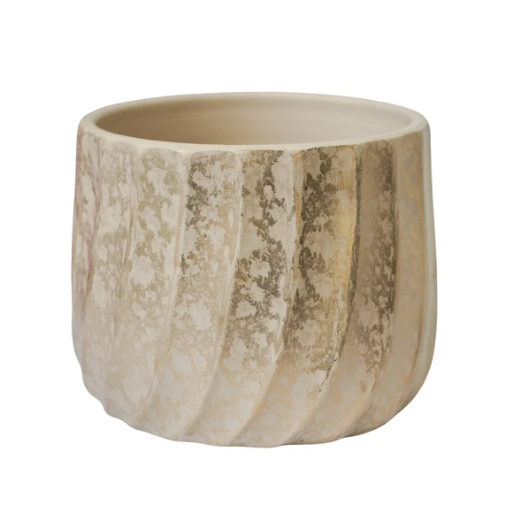 Ivyline Mae Gold Planter Ø13cm - image 2