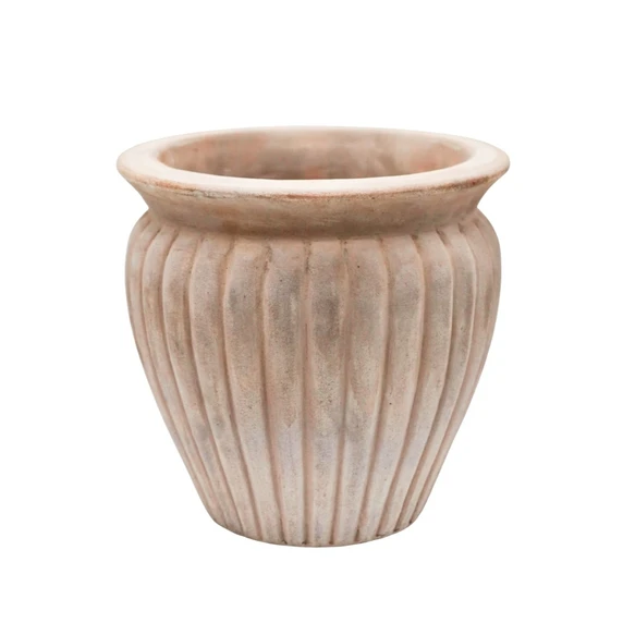Ivyline Morecote Whitewash Planter 50cm