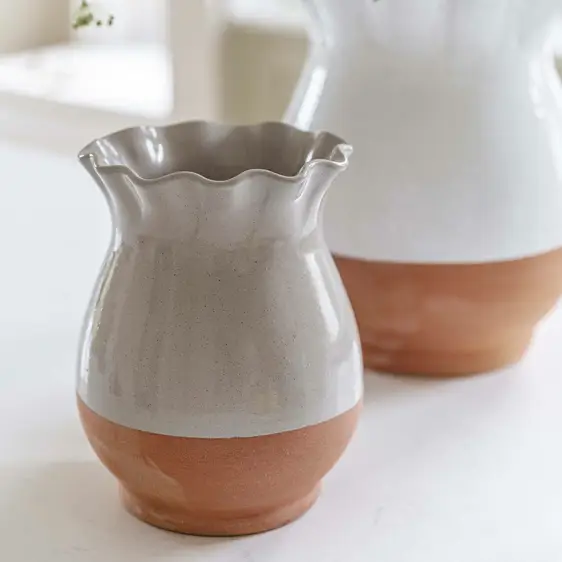 Ivyline Moreton Scalloped Vase - Olive - image 2