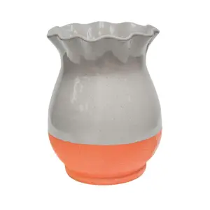 Ivyline Moreton Scalloped Vase - Olive - image 4