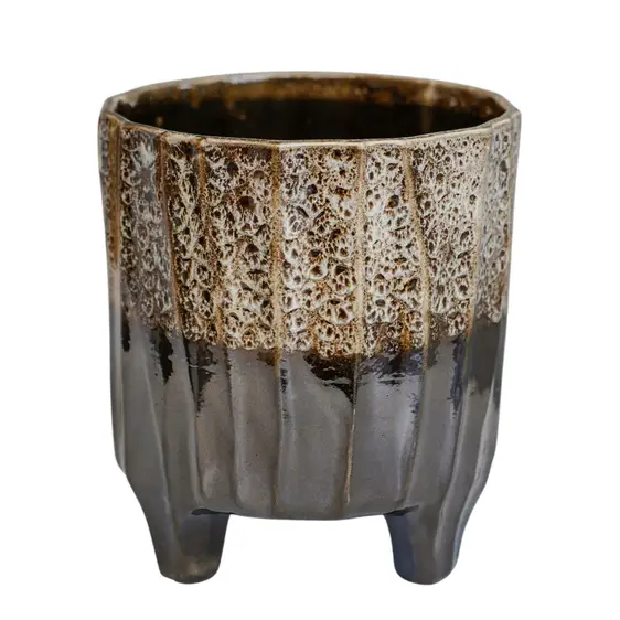 Ivyline Neve Dark Planter On Legs - image 2