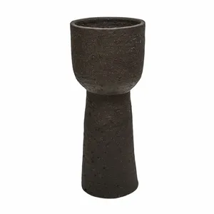 Ivyline Nico Rustic Mocha Tall Planter - Medium - image 2