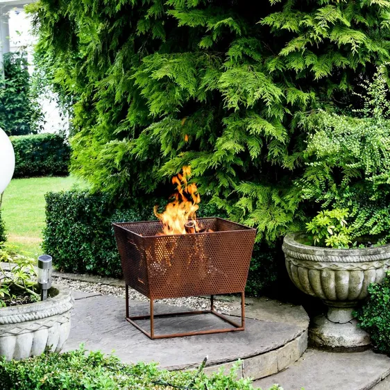 Ivyline Norfolk Rust Firebowl - image 1