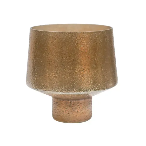Ivyline Opulent Curved Gold Planter