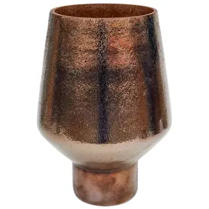 Ivyline Opulent Tall Curved Bronze Vase - image 2