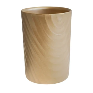 Ivyline Orchid Cylinder Gold Planter - image 1