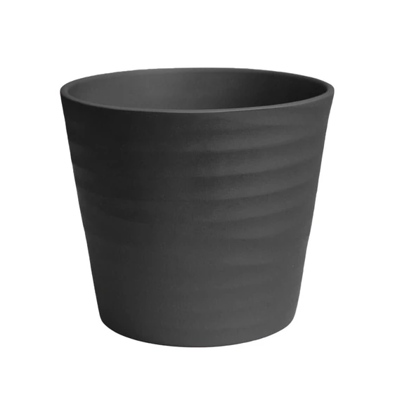 Ivyline Oslo Anthracite Planter Ø13cm - image 1