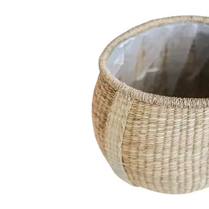 Ivyline Pando Seagrass Basket Planter Ø22cm - image 3