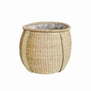 Ivyline Pando Seagrass Basket Planter Ø22cm - image 2