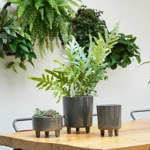 Ivyline Pisa Planter - Slate