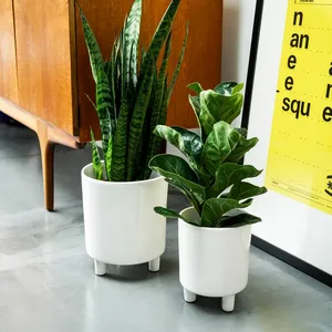Ivyline Pisa Planter - White - image 3
