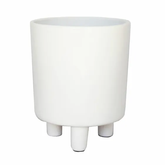 Ivyline Pisa Planter - White - image 4